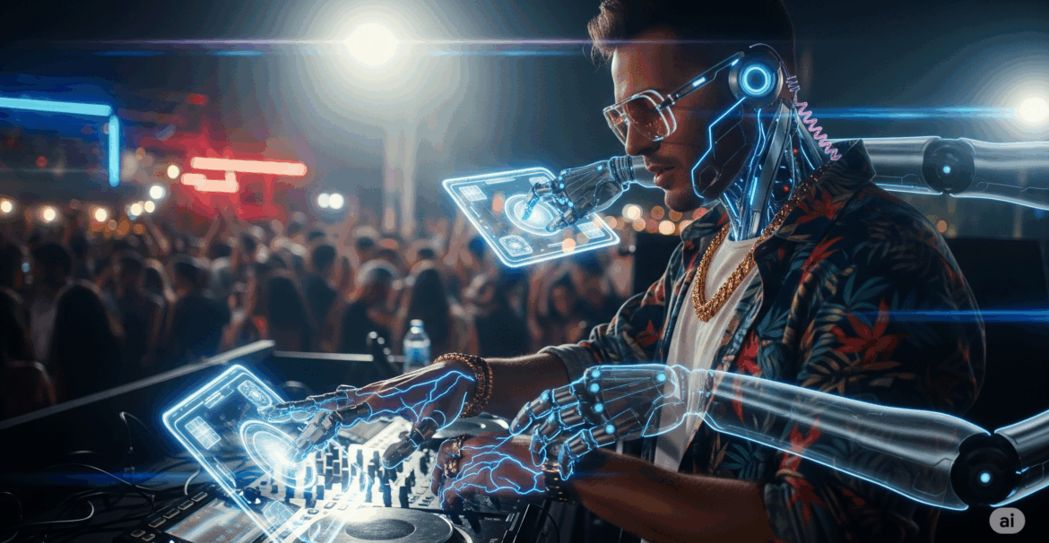 A DJ using AI